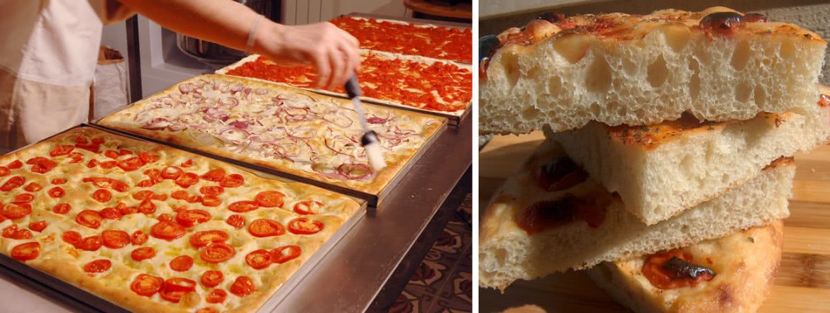 ricetta per focaccia e pizza in teglia soffice impasto professionale