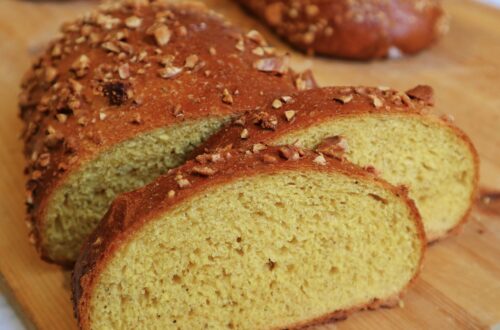 Ricetta per pane speciale: zucca, pepe e mandorle