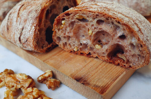 Ricetta per pane speciale alle noci e aceto balsamico