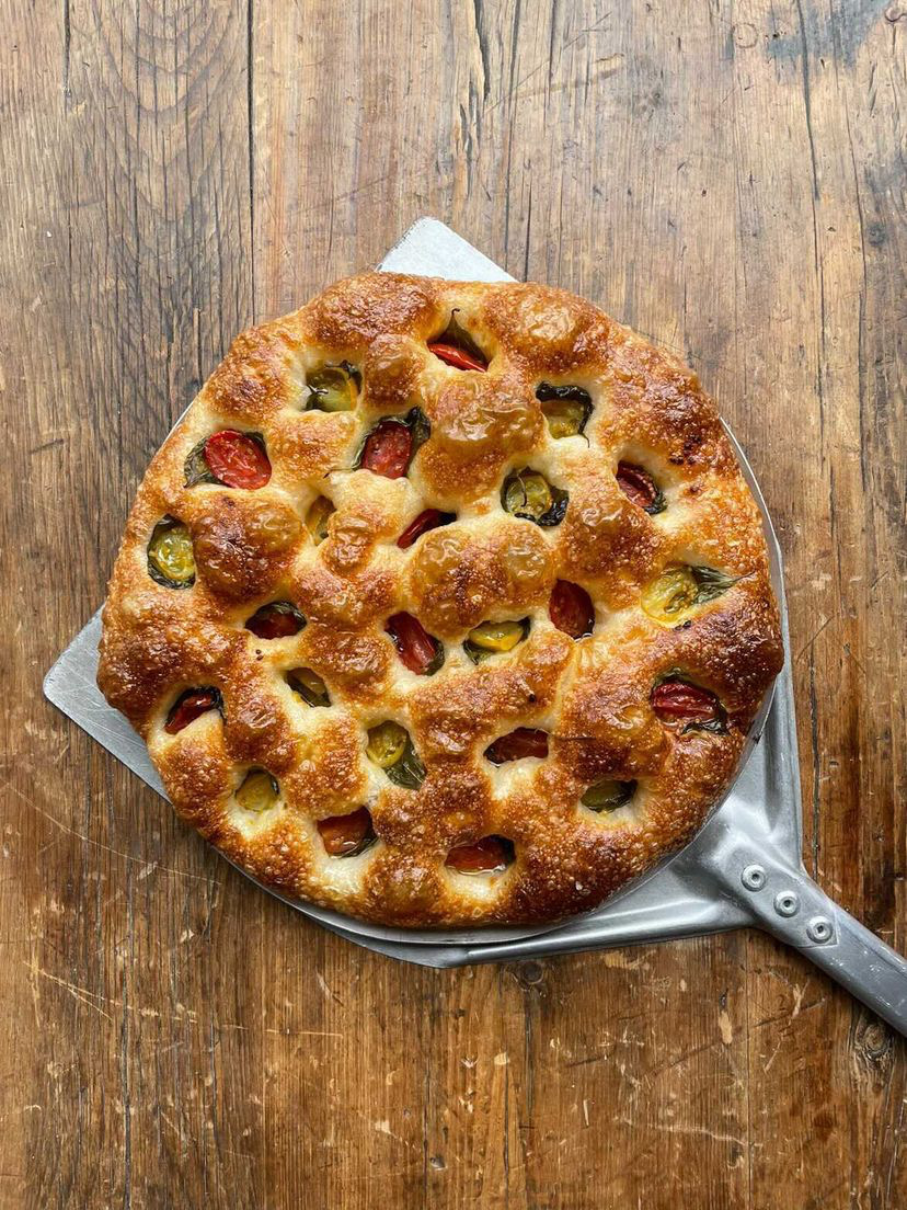 Focaccia with Datterini