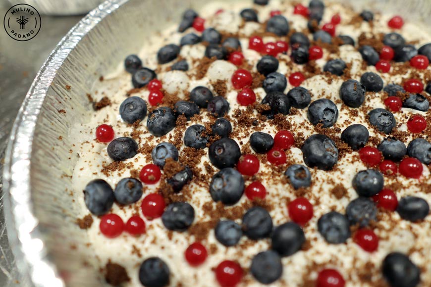 la focaccia ai frutti di bosco