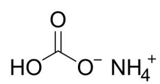 formula bicarbonato ammonio