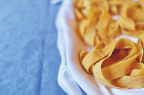 Ricetta delle tagliatelle al germe di grano